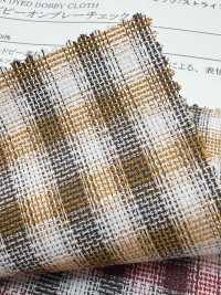 35524 32 Kẻ Caro Cotton Dobby Nhuộm Ombre Chỉ đơn[Cúc] SUNWELL Ảnh phụ