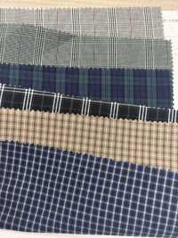 35520 40 Vải Cotton Typewritter Chữ Chỉ đơn Kẻ Caro Vòng đệm Hoàn Thiện SUNWELL Ảnh phụ