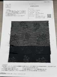 OMH43691 C/L Jacquard "nở Hoa"[Vải] Oharayaseni Ảnh phụ