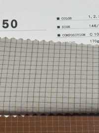 CH-6350 Kẻ Caro đồ Thị Vải Cotton Typewritter 60/1 Kuwamura Ảnh phụ