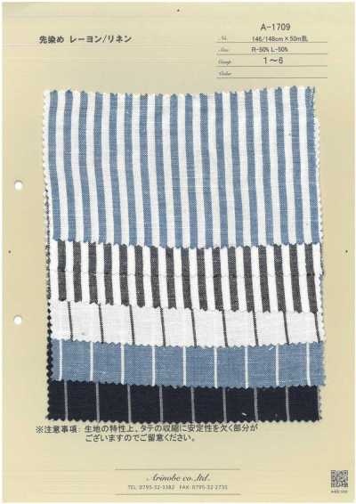 A-1709 Nhuộm Sợi Rayon/Lanh