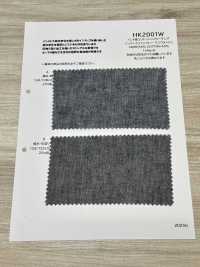 HK2001W Vải Mộc, Vải Chambray Chàm, Giặt Một Lần KOYAMA Ảnh phụ