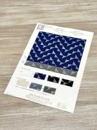KCL315-D326 Ren / Đăng Ten Ruy Băng Gân Sần Cotton[Vải] Uni Textile Ảnh phụ