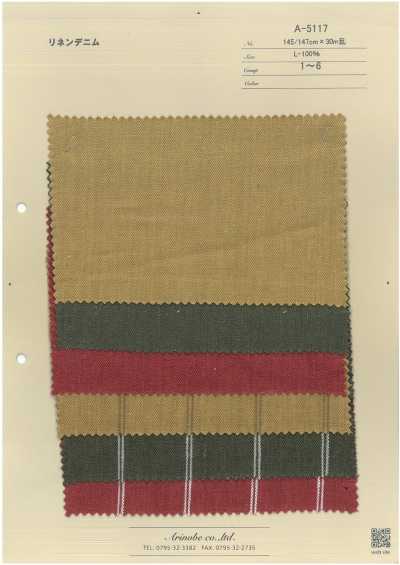 A-5117 Vải Bò Linen