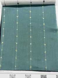 8026-855-1 Vải Cotton Lawn Cỏ Kẻ Sọc Hoa Nhỏ Hokkoh Ảnh phụ