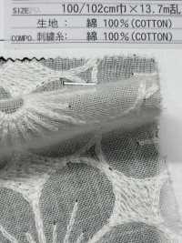 8026-870-1 Hoa Vải Gạc Gạc Hokkoh Ảnh phụ