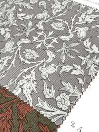 KCP212-DKD-587 Áo Sơ Corduroy 21W In Họa Tiết[Vải] Uni Textile Ảnh phụ