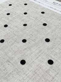 KCP524-D28 Vải Vải Bố Canvas Sợi Gai Rayon In Một Màu Uni Textile Ảnh phụ