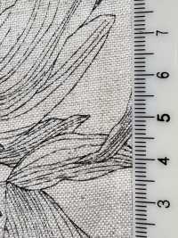 KCP524-D624 Vải Vải Bố Canvas Sợi Gai Rayon In Một Màu Uni Textile Ảnh phụ