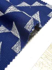 KCL743-D326 Ren / Đăng Ten Nhuộm Sợi Vải Thô Dungaree Uni Textile Ảnh phụ