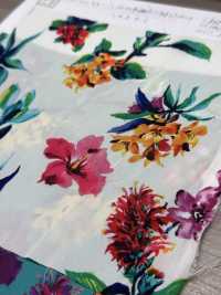 KKP6635-58D-DBK201 New Venus Split Lụa Crepe De Chine Multicolor IJ Print[Vải] Uni Textile Ảnh phụ