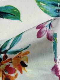 KKP6635-58D-DBK201 New Venus Split Lụa Crepe De Chine Multicolor IJ Print[Vải] Uni Textile Ảnh phụ