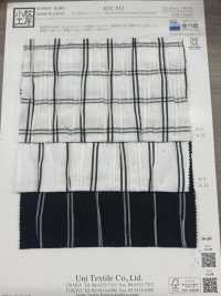 KYC912-D2 T/C Nhuộm Sợi Tuck Dobby[Vải] Uni Textile Ảnh phụ