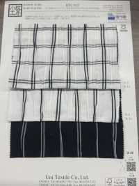 KYC912-D1 T/C Nhuộm Sợi Tuck Dobby[Vải] Uni Textile Ảnh phụ