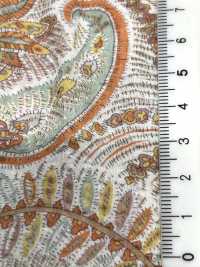 KCP609MWL-DK-25 Vải Cotton 60 % Lawn Miracle Wave Liberty Print Uni Textile Ảnh phụ