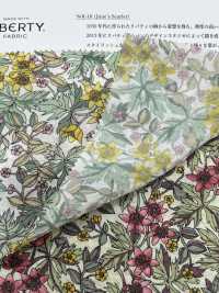 KCP609MWL-DK-16 Vải Cotton 60 % Lawn Miracle Wave Liberty Print Uni Textile Ảnh phụ