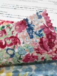 KCP807MWL-DK-22 Áo Thun Mary Jean Họa Tiết Sóng Thần Kỳ Lạ, Chất Liệu Cotton 80 %, In Hoa Văn Liberty.[Vải] Uni Textile Ảnh phụ