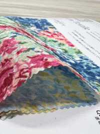 KCP807MWL-DK-22 Áo Thun Mary Jean Họa Tiết Sóng Thần Kỳ Lạ, Chất Liệu Cotton 80 %, In Hoa Văn Liberty.[Vải] Uni Textile Ảnh phụ