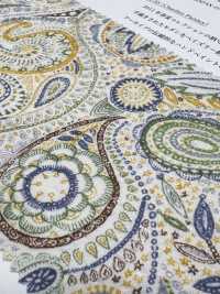 KCP807MWL-DK-35 Vải Cotton 80 Vải Cotton Lawn Miracle Wave Liberty Print Charlie's Paisley Uni Textile Ảnh phụ