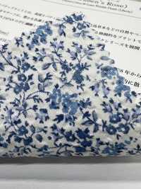 KCP807MWL-DK-9 Vải Cotton 80 Vải Cotton Lawn Miracle Wave Liberty Print Ruben's Rose Uni Textile Ảnh phụ