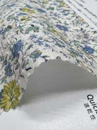 KCP807MWL-DK-11 Vải Cotton 80 % , Họa Tiết Sóng Thần Liberty, Hỗn Hợp Hương Liệu. Uni Textile Ảnh phụ