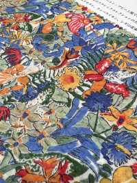 KCP807MWL-DK-8 Vải Cotton 80 Vải Cotton Lawn Miracle Wave Liberty Print Diane Uni Textile Ảnh phụ