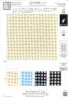 KCP808HRP-D711 Vải Cotton 80 Lawn In Hoa Hanna Ripple