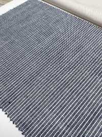 KKC243-D1 20/ -Quần Yếm Vải Thô Dungaree Nhuộm Sợi Kẻ Sọc Uni Textile Ảnh phụ