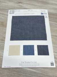 KKC743 Vải Thô Dungaree Nhuộm Sợi 40x30 Uni Textile Ảnh phụ