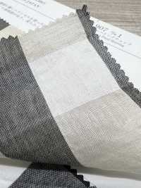 KKC907-D1 Nhuộm Sợi Nhún Shirring, Kẻ Caro.[Vải] Uni Textile Ảnh phụ