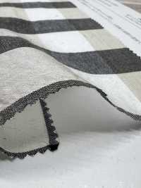 KKC907-D1 Nhuộm Sợi Nhún Shirring, Kẻ Caro.[Vải] Uni Textile Ảnh phụ