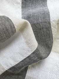 KKC907-D1 Nhuộm Sợi Nhún Shirring, Kẻ Caro.[Vải] Uni Textile Ảnh phụ