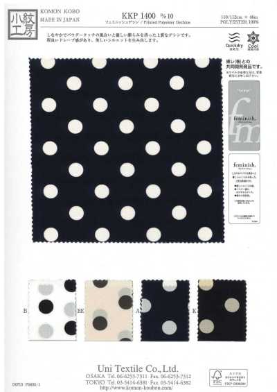 KKP1400-D10 Feminish Lụa Crepe De Chine