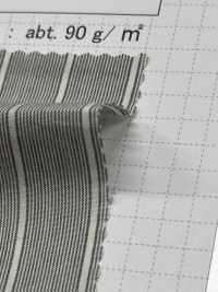 SB71600 Vải Cotton Sợi Dài Siêu Bền 70/1 Kẻ Sọc Vải Cotton Typewritter SHIBAYA Ảnh phụ