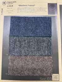 3-HOLM Vải Tweed Shetland Takisada Nagoya Ảnh phụ