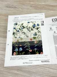 28115 Cordot Organics® 60 Vải Cotton Lawn Chỉ Họa Tiết Hoa Cỏ Cổ điển SUNWELL Ảnh phụ