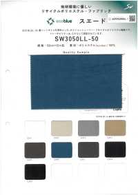 SW3050LL-50 Da Lộn ECO BLUE®[Vải] Dệt May Sanwa Ảnh phụ