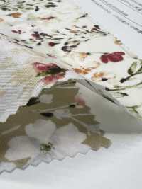 28113 60 Tranh In Hoa Vải Cotton Lawn Màu Nước Chỉ SUNWELL Ảnh phụ