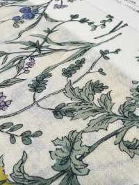 28104 60 Vải Cotton Lawn Chỉ In Họa Tiết Hoa Cỏ SUNWELL Ảnh phụ
