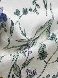 28104 60 Vải Cotton Lawn Chỉ In Họa Tiết Hoa Cỏ SUNWELL Ảnh phụ