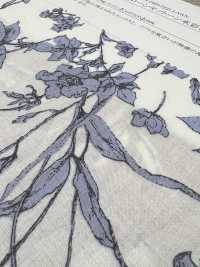 28103 60 Họa Tiết Hoa Chỉ Sắc Màu Nước Trên Vải Cotton Lawn SUNWELL Ảnh phụ