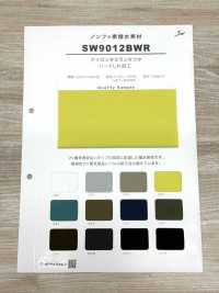 SW9012BWR Vải Taslan Nylon Lụa Taffeta Xử Lý Nhăn Cứng Dệt May Sanwa Ảnh phụ