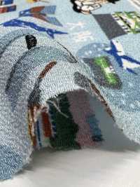 KKP2338-DB-99 Vải Chirimen Chirimen® Uni Textile Ảnh phụ