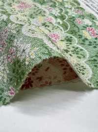 KKP2338-D-KUMONIHANA Futako Vải Chirimen Mây Và Hoa Uni Textile Ảnh phụ