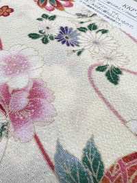 KKP2338-D-HANATEMARI Quả Cầu Hoa Futako Vải Chirimen Uni Textile Ảnh phụ