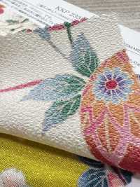 KKP2338-D-HANATEMARI Quả Cầu Hoa Futako Vải Chirimen Uni Textile Ảnh phụ