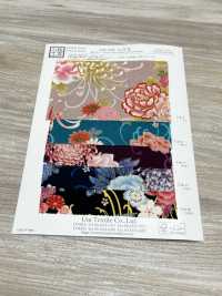 KKP2338-D-HANAMIYABI Futako Vải Chirimen Hana Miyabi Uni Textile Ảnh phụ