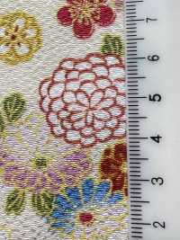 KKP2338-D-HANAKOMATI Futako Vải Chirimen Hanakomachi Uni Textile Ảnh phụ