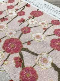 KKP2338-D-SIDAREUME Futako Vải Chirimen Mận Khóc Uni Textile Ảnh phụ