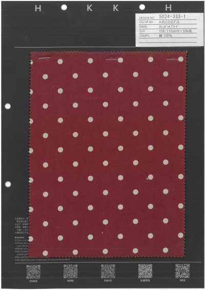 5024-333-1 Slen Dot Vải Broadcloth
